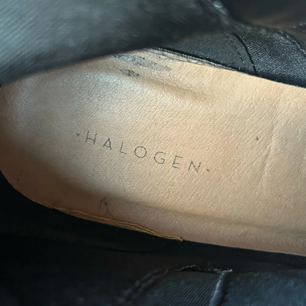 Halogen ~ Booties with Heel and Inside Zipper ~ Black ~ Women’s Size 8 - Picture 9 of 11